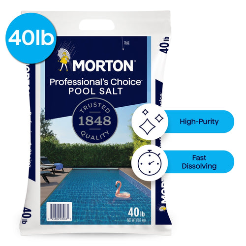 Morton Professional's Choice Pool Salt, 40 lb bag
